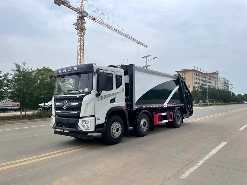 华神T5后双桥20方压缩垃圾车